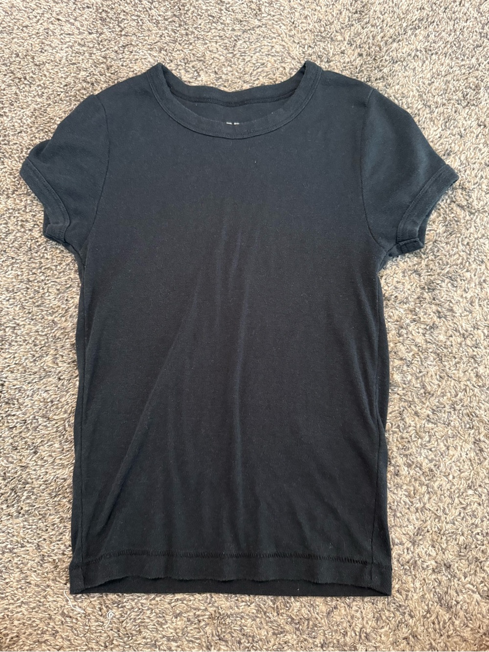 BDG Black Short Sleeve Crewneck Tee